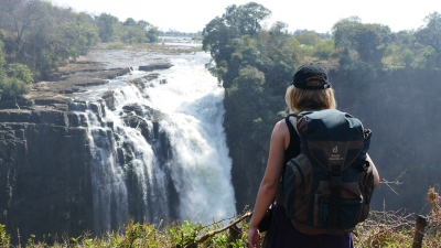 Victoria Falls Simbabwe (Alexander Mirschel)  Copyright 
Información sobre la licencia en 'Verificación de las fuentes de la imagen'